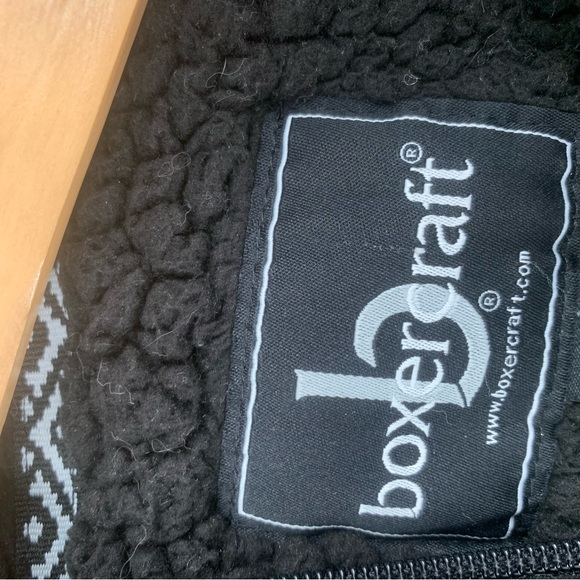 C Calvert Women's Solid Black Cozy Super Soft Zip Front Fleece Sweatshirt S - Picture 4 of 9